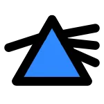 Refraction SVG Icon
